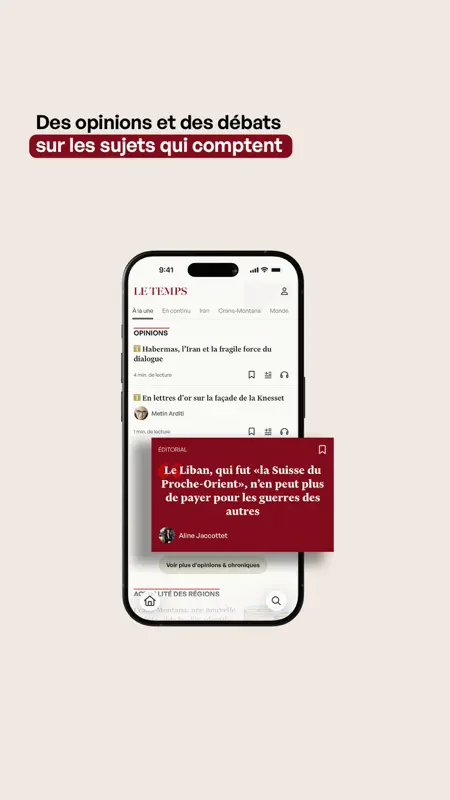 Le Temps - Actualités screenshot 4 of 8