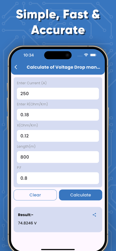 Cable Size Calculators screenshot 7