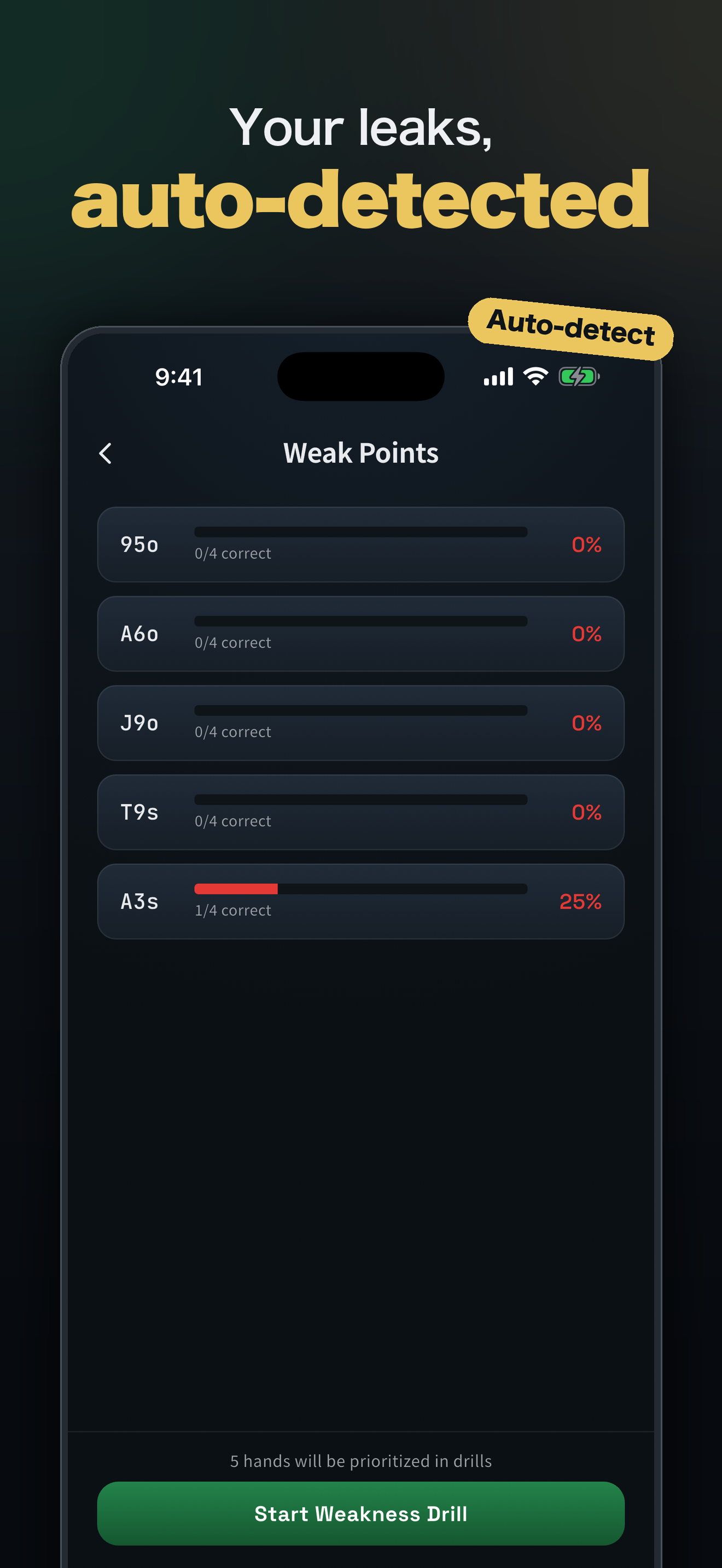 Preflo Dojo: GTO Poker Drill screenshot 5
