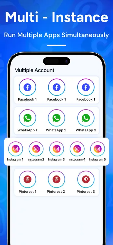 Dual Space: Clone App screenshot 1 of 5