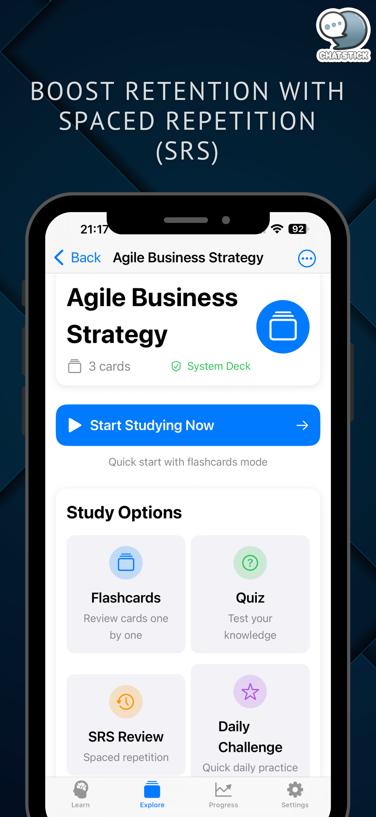 Strategy Spark by ChatStick screenshot 3