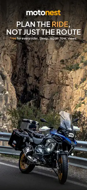 Motonest Motorcycle Places Map screenshot 1