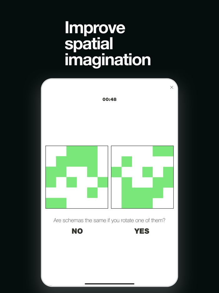 Concentration training.