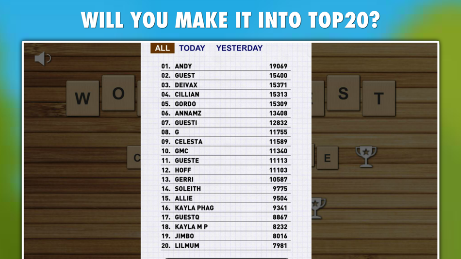 #4. The Word Quest (iOS) 由: Michal Sajban