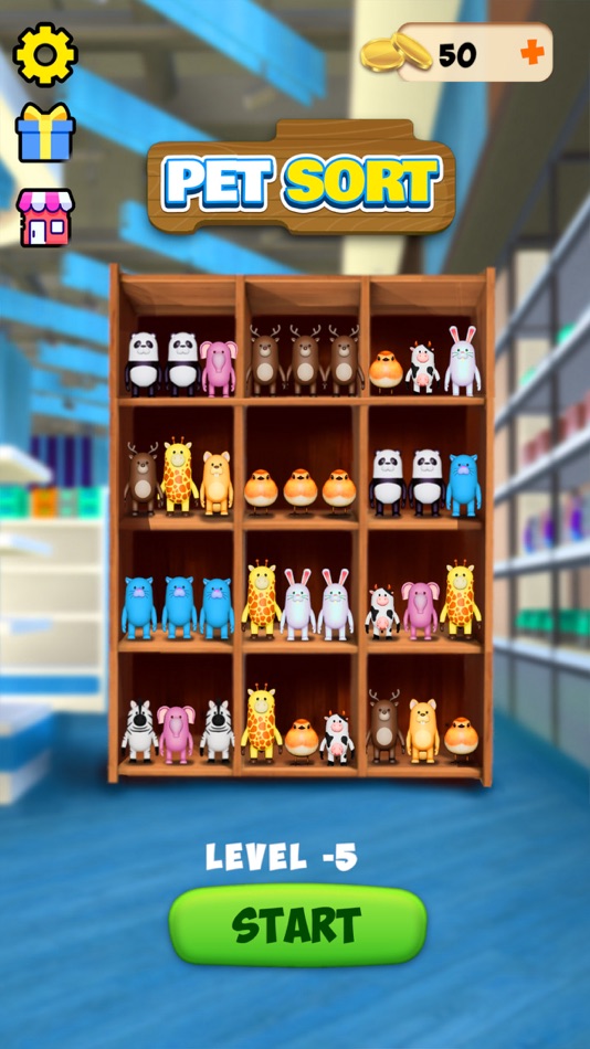 #9. Pet Sort -Goods Color Match 3D (iOS) 由: Skill Knight Studios
