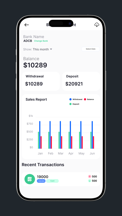Screenshot 1 of BizTrackPro App