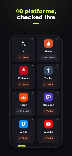 Username Finder screenshot 2