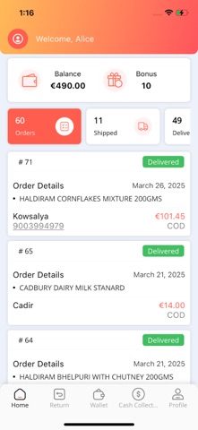 India Masala Delivery Boy Screenshot 1 of 1