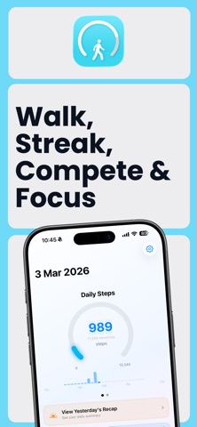 Stepper: Step Counter & Goals Screenshot 1 of 6