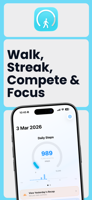 Stepper: Step Counter & Goals Screenshot 1 of 6