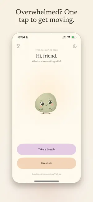 ADHD Planner AI: Unstuck screenshot 1
