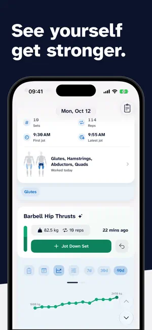 Gym Jotter: Workout Tracker screenshot 3