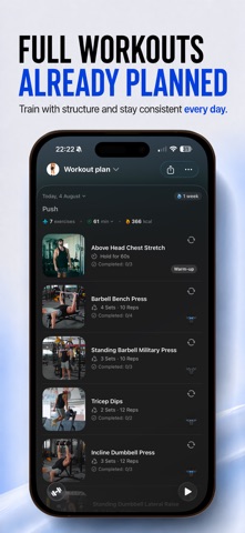 LiftZone: Gym Workout Planner screenshot