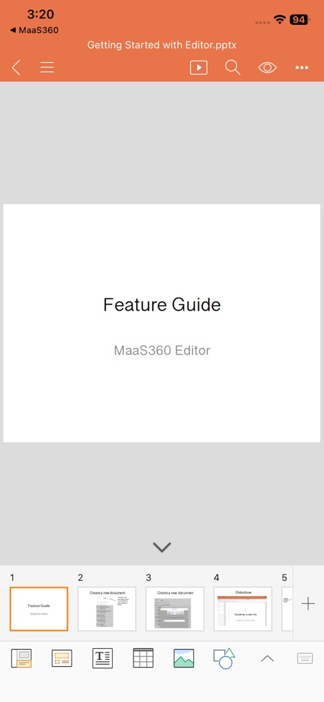 IBM MaaS360 Editor - Business App | MWM