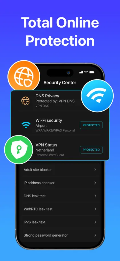 Captura de tela 5 de 6 de VPN Duo: Secure & Fast VPN