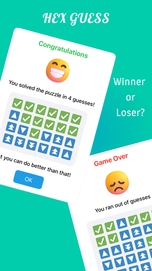 #2. Hex Guess - Color Match Game (iOS) 由: Nguyen Van Huu