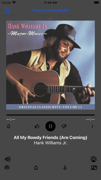 Screenshot #1 pour True Country Radio
