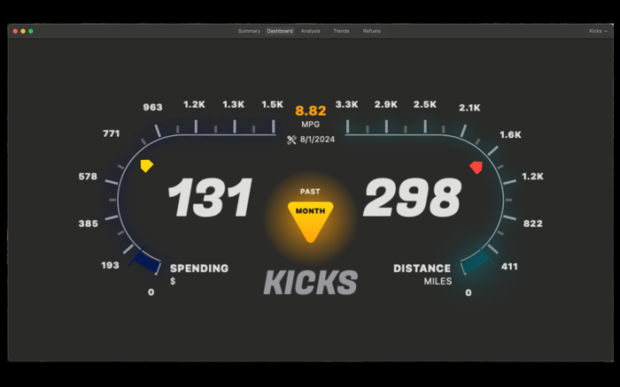 Fuel Tracker - Gas  Mileage