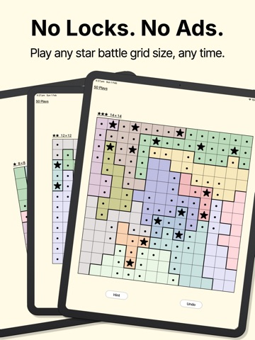 Star Battle Puzzles iPad screenshot