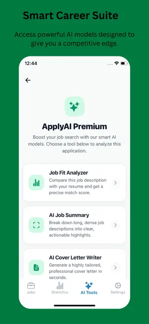 ApplyAI: Job Tracker & Resume screenshot 4