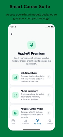 ApplyAI: Job Tracker & Resume Screenshot 4 of 10