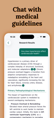 Dr Atlas AI Chat with Evidence iPhone screenshot