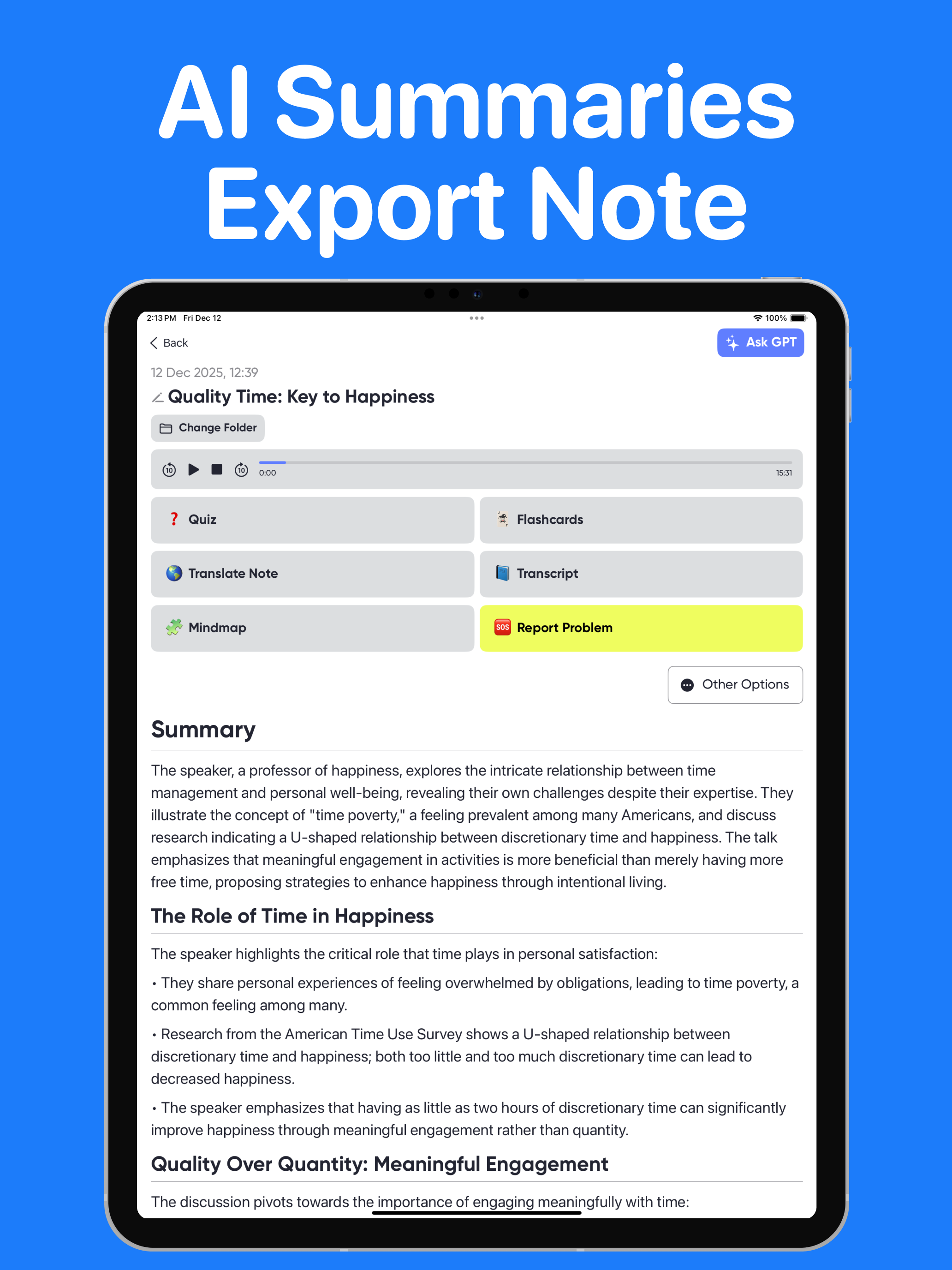 MeetingNote - AI Note Taker