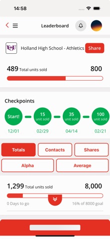 RAISE365 iPhone screenshot 6