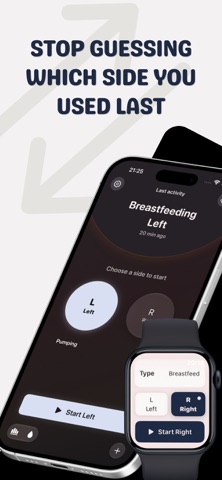 Breastfeeding Tracker & Timer screenshot