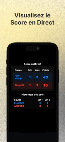 Score OX - Score pour Padel screenshot 5
