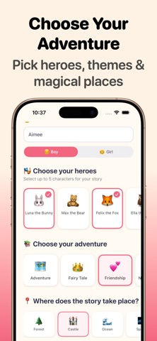 Little Tales Studio: Audiobook iPhone screenshot