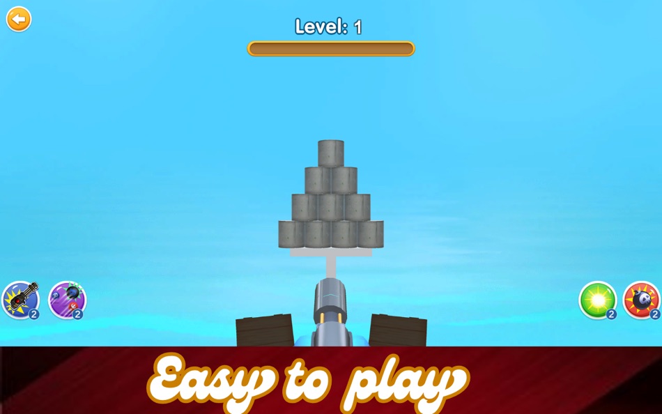 #2. Cannon Ball Cube Crash (macOS) By: Sulman Hussain Khan