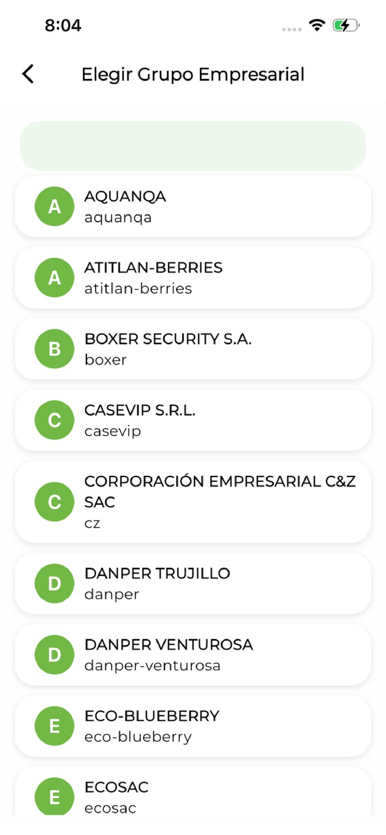 Adapta Empleado screenshot 2