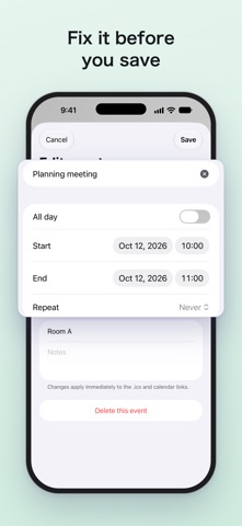Calmatic: Text to Calendar screenshot 5