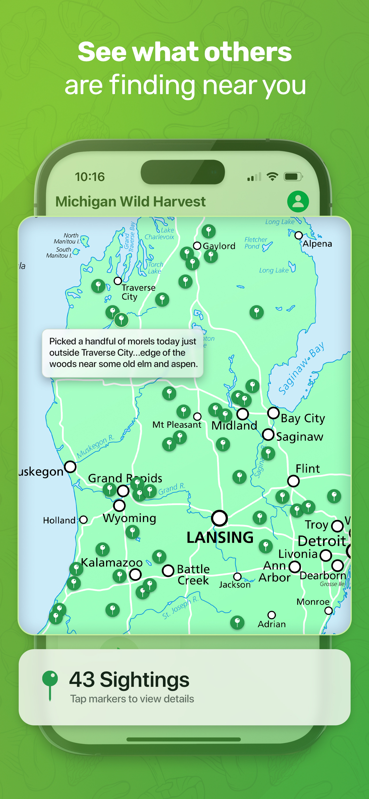 Michigan Forage Tracker screenshot 3
