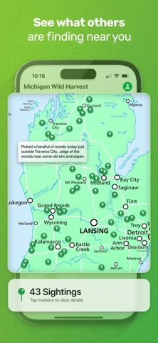 Michigan Forage Tracker screenshot
