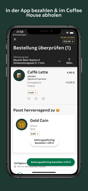 ?Starbucks® Deutschland Screenshot