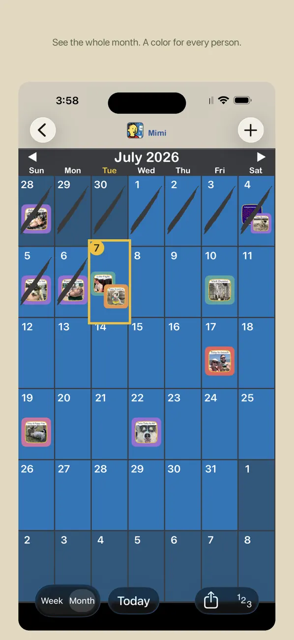 Screenshot #1 pour Choiceworks Calendar