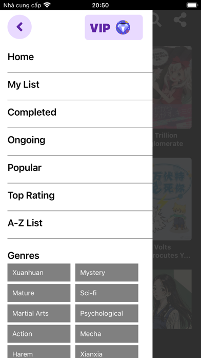 Novels Buddy - Top Novels App Screenshot