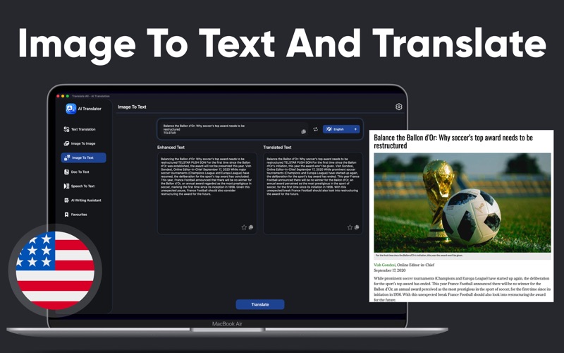 Translate Now • AI Translator iPhone screenshot