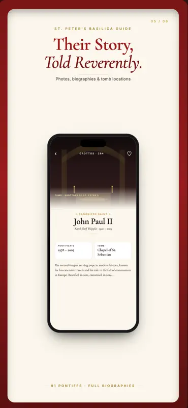 St. Peter's Basilica Guide screenshot 4 of 5