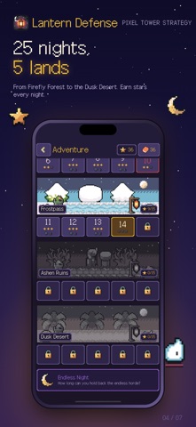 Lantern Defense: Pixel TD screenshot 4