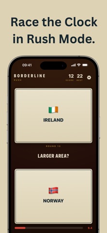 Borderline: Geography Quiz iPhone screenshot