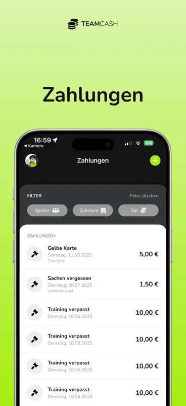 TeamCash – Mannschaftskasse screenshot 7 of 7