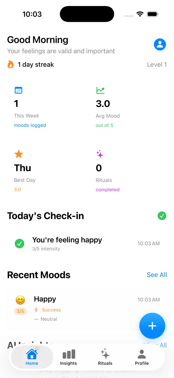 MoodMend - Meditation Screenshot 1