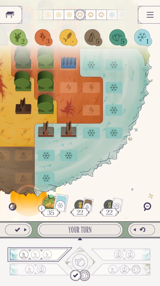 #3. Evergreen: The Board Game (iOS) 由: Horrible Guild