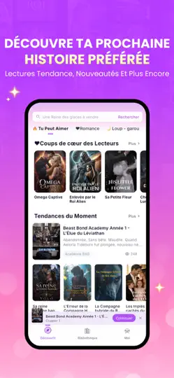 Capture d'écran de Storyca sur iPhone 2