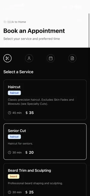 Serrano's Barber Lounge screenshot 3