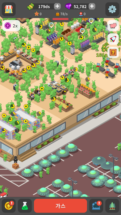 Idle Gas Station Tycoon iOS Mod IPA screenshot 2 - iOS game interface