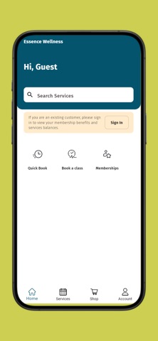Essence Wellness screenshot